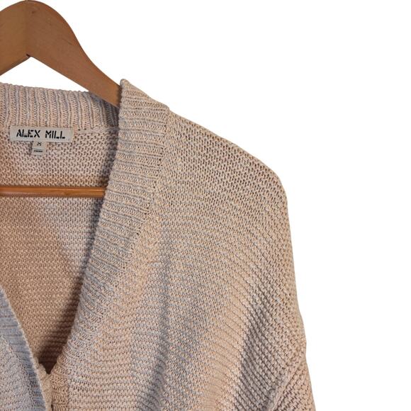 Alex Mill Women's Long Line Knit Cardigan Size Medium - Picture 3 of 5